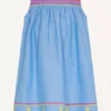 Accessorize Chambray Embroidered Dress