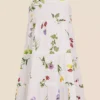 Accessorize Kids Botanical Tiered Floral Print Dress