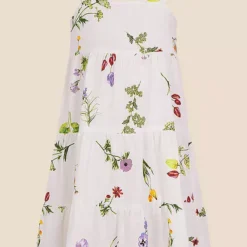 Accessorize Kids Botanical Tiered Floral Print Dress
