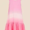 Accessorize Kids Ombre Tiered Hem Dress
