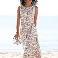 Beach Time Floral Print Summer Dress -Outlet Seraph Dress Store Beach Time Floral Print Summer Dress54935163FRSP