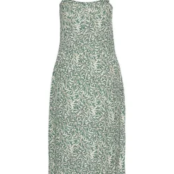 Beachtime All-Over Leaf Printed Jersey Dress -Outlet Seraph Dress Store Beachtime All Over Leaf Printed Jersey Dress82141309FRSC W01