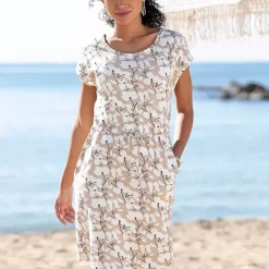 Beachtime Floral Jersey Dress -Outlet Seraph Dress Store Beachtime Floral Jersey Dress24930357FRSP