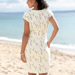 Beachtime Floral Jersey Dress -Outlet Seraph Dress Store Beachtime Floral Jersey Dress30385221FRSP W01