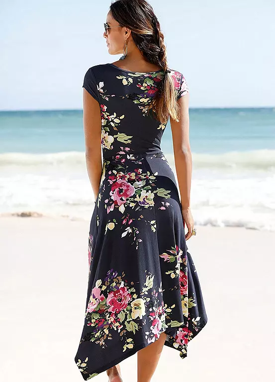 Beachtime Floral Print Dress 3 Beachtime Floral Print Dress - Image 3