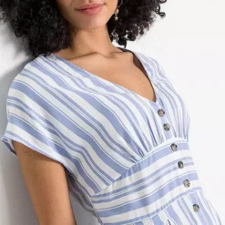 Bonprix Stripy Button Dress -Outlet Seraph Dress Store Bonprix Stripy Button Dress929635FRSP W03