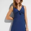Bonprix Tie Front Swim Dress