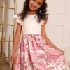 Chi Chi London Girls Ruffle Midi Dress