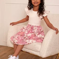 Chi Chi London Girls Ruffle Midi Dress -Outlet Seraph Dress Store Chi Chi London Girls Ruffle Midi Dress32J258FRSP W02
