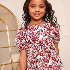 Chi Chi London Girls Tie Detail Floral Day Dress -Outlet Seraph Dress Store Chi Chi London Girls Tie Detail Floral Day Dress93B700FRSP W02
