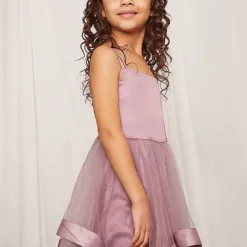 Chi Chi London Kids Embellished Tulle Layered Midi Dress -Outlet Seraph Dress Store Chi Chi London Kids Embellished Tulle Layered Midi Dress37C227FRSP W02