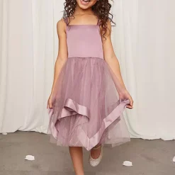 Chi Chi London Kids Embellished Tulle Layered Midi Dress -Outlet Seraph Dress Store Chi Chi London Kids Embellished Tulle Layered Midi Dress37C227FRSP W04