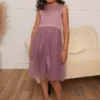 Chi Chi London Kids Mesh Tulle Skirt Dress