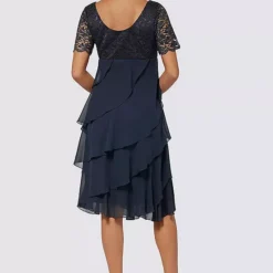 Witt Chiffon Ruffle Dress -Outlet Seraph Dress Store Chiffon Ruffle DressH17886FRSP W02