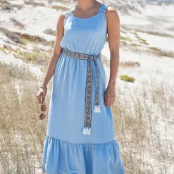 Freestyle Maya Soft Denim Square Neck Dress 9 Freestyle Maya Soft Denim Square Neck Dress -Outlet Seraph Dress Store Freestyle Maya Soft Denim Square Neck Dress34S687FRSP W01