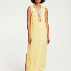 Heine Linen Maxi Dress -Outlet Seraph Dress Store Heine Linen Maxi DressJ32126FRSP W01