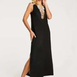 Heine Linen Maxi Dress -Outlet Seraph Dress Store Heine Linen Maxi DressJ32137FRSP W01