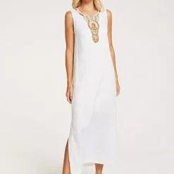 Heine Linen Maxi Dress -Outlet Seraph Dress Store Heine Linen Maxi DressJ32148FRSP