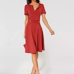 Heine Short Sleeve Princess Dress