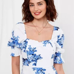 Joe Browns Clarissa Linen Blend Floral Dress -Outlet Seraph Dress Store Joe Browns Clarissa Linen Blend Floral Dress66X699FRSP W02