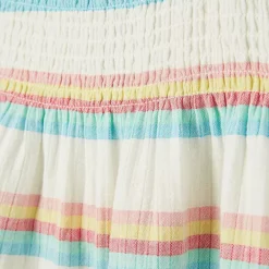 Joules Lucia White Multi Stripe Dress -Outlet Seraph Dress Store Joules Lucia White Multi Stripe Dress41K666FRSC W03