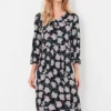 Joules ’Torie’ Printed Midi Dress