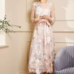 Kaleidoscope Embroidered Prom Dress -Outlet Seraph Dress Store Kaleidoscope Embroidered Prom Dress66E237FRSP W01