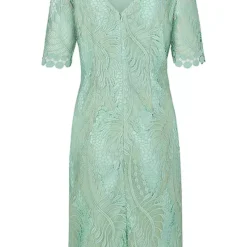 Kaleidoscope Mint/Gold Metallic Lace Shift Dress 13 Kaleidoscope Mint/Gold Metallic Lace Shift Dress -Outlet Seraph Dress Store Kaleidoscope Mint Gold Metallic Lace Shift Dress64R069FRSC W01