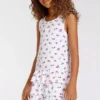 KangaROOS Kids Floral Print Flounce Dress