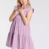 Kidsworld Cap Sleeve Jersey Dress