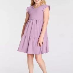 Kidsworld Cap Sleeve Jersey Dress -Outlet Seraph Dress Store Kidsworld Cap Sleeve Jersey Dress24800247FRSP W03