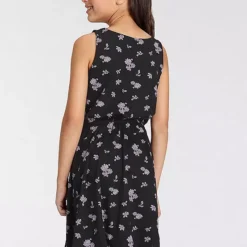 Kidsworld Floral Jersey Pinafore Dress -Outlet Seraph Dress Store Kidsworld Floral Jersey Pinafore Dress74239509FRSP W01