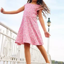 Kidsworld Floral Print Jersey Dress -Outlet Seraph Dress Store Kidsworld Floral Print Jersey Dress52543308FRSL