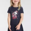 Kidsworld Unicorn Print Jersey Dress