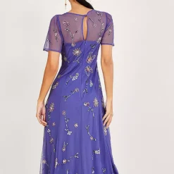 Monsoon Kathy Sustainable Embellished Midi Dress -Outlet Seraph Dress Store Monsoon Kathy Sustainable Embellished Midi Dress27R708FRSP W01