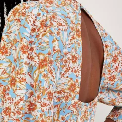 Monsoon Keava Floral Print Tea Dress In Sustainable Viscose -Outlet Seraph Dress Store Monsoon Keava Floral Print Tea Dress in Sustainable Viscose57C917FRSP W02