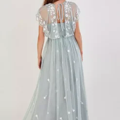Monsoon Sophie Embroidered Maxi Dress In Recycled Polyester -Outlet Seraph Dress Store Monsoon Sophie Embroidered Maxi Dress in Recycled Polyester77T526FRSP W01