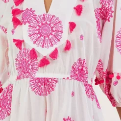 Monsoon Tassel Embellished Medallion Print Kaftan Dress -Outlet Seraph Dress Store Monsoon Tassel Embellished Medallion Print Kaftan Dress70B720FRSP W03