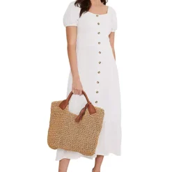 Phase Eight Maribella Linen Midi Dress