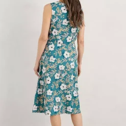 Seasalt Cornwall Quick Sketch Dress- Teal -Outlet Seraph Dress Store Seasalt Cornwall Quick Sketch Dress Teal72R361FRSP W01
