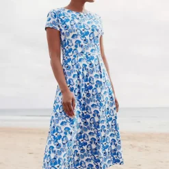 Seasalt Cornwall Wild Bouquet Dress - Blue -Outlet Seraph Dress Store Seasalt Cornwall Wild Bouquet Dress Blue56B624FRSP W01