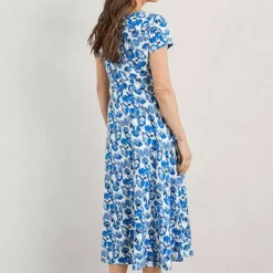 Seasalt Cornwall Wild Bouquet Dress - Blue -Outlet Seraph Dress Store Seasalt Cornwall Wild Bouquet Dress Blue56B624FRSP W03