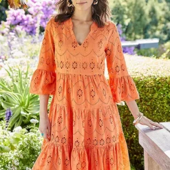 Together! Together Mango Broderie Dress