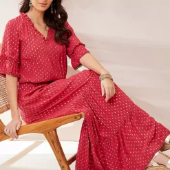 Together! Together Raspberry Maxi Dress 10 Together! Together Raspberry Maxi Dress -Outlet Seraph Dress Store Together Raspberry Maxi Dress31W019FRSP W03