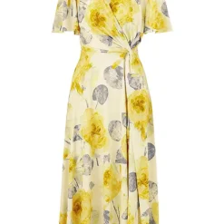 Together! Together Yellow Print Jersey Dress -Outlet Seraph Dress Store Together Yellow Print Jersey Dress48K541FRSC