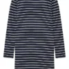 Tom Tailor Kids Stripe Print Ribbed Jersey Dress