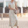 Witt Floral Jersey Midi Dress