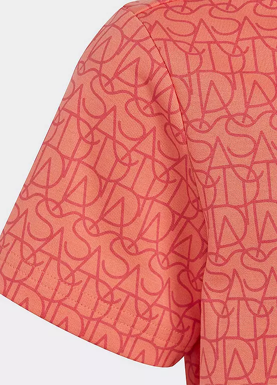 Adidas Sportswear Brand Love Print Kids Shirt Dress 4 Adidas Sportswear Brand Love Print Kids Shirt Dress - Image 4