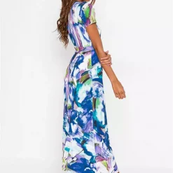 Bonprix Belted Floral Maxi Dress -Outlet Seraph Dress Store bonprix Belted Floral Maxi Dress921169FRSP W02