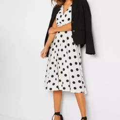 Bonprix Dotty Jersey Dress -Outlet Seraph Dress Store bonprix Dotty Jersey Dress979132FRSP W04